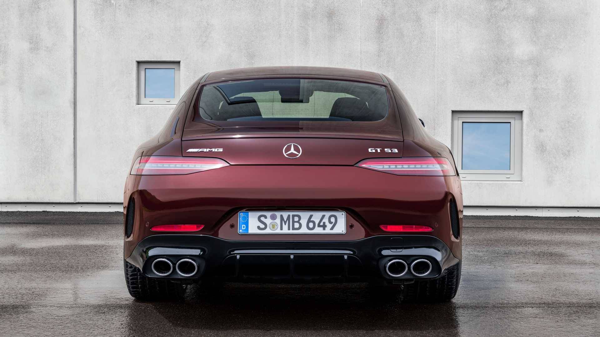 2022-es Mercedes-AMG GT 4-Door Coupe hátulról
